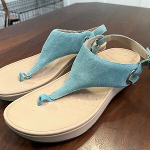 Vionic Jolie Suede Sandals 9 NWOT